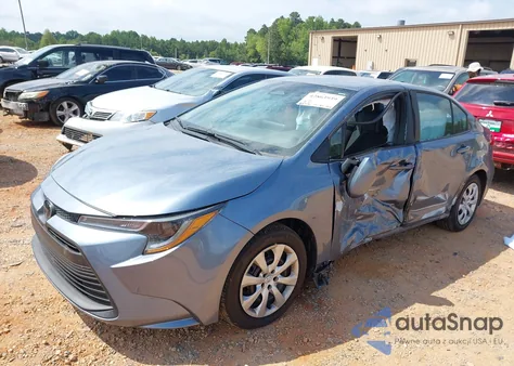 2025 Toyota Corolla Le from USA, damaged, VIN 5YFB4MDE6SP286424